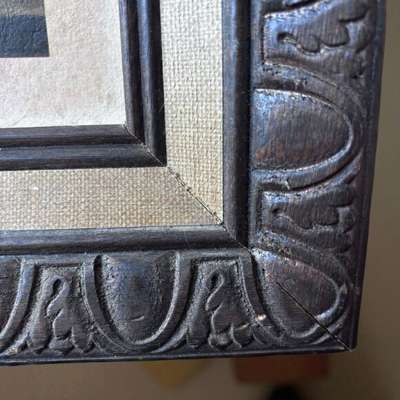 Vintage Framed Wall Art – “Still Life with Decanter” – 1970s European Fruit Bowl - Picture 10 of 13